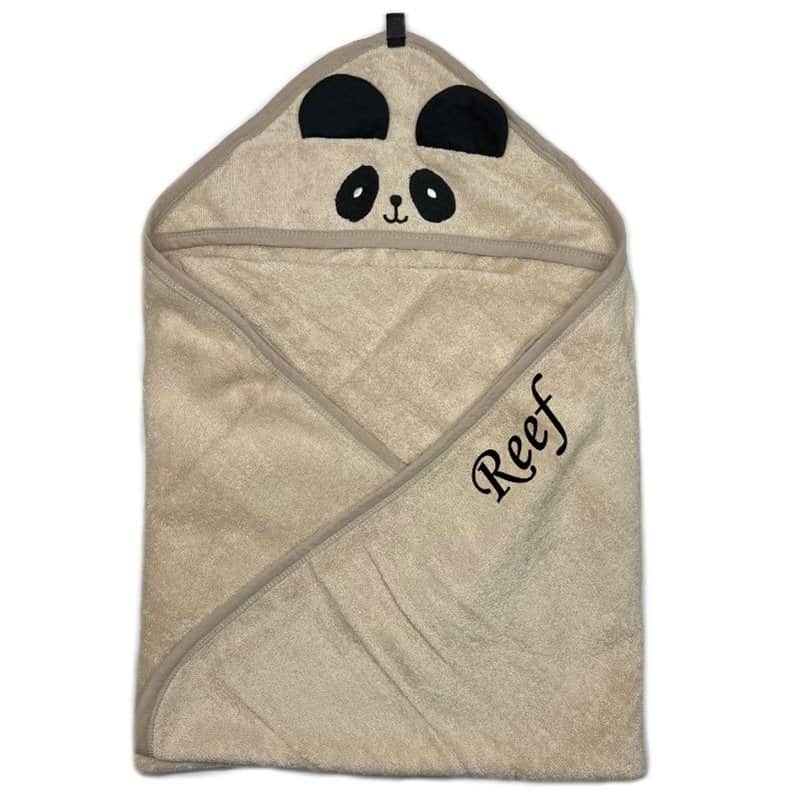 מגבת רחצה לתינוק- פנדה