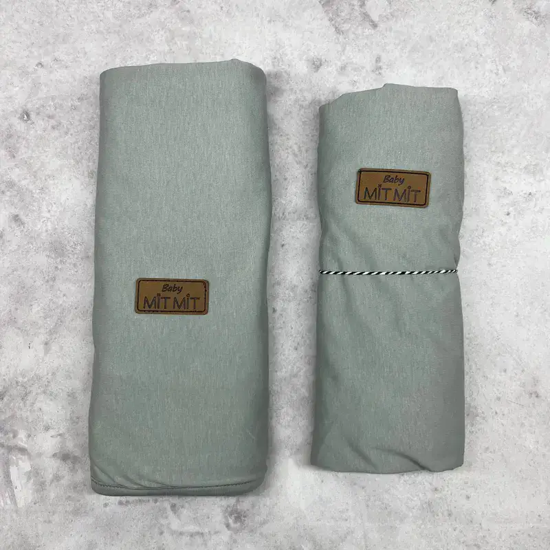 סט מנטה למיטת תינוק