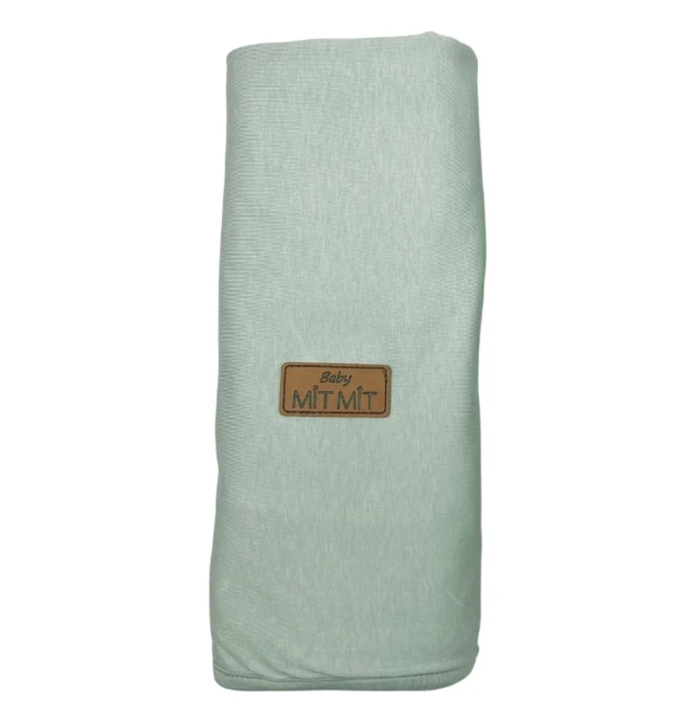 שמיכת קיץ ענקית למיטת תינוק-מנטה. ניתן להוסיף שם